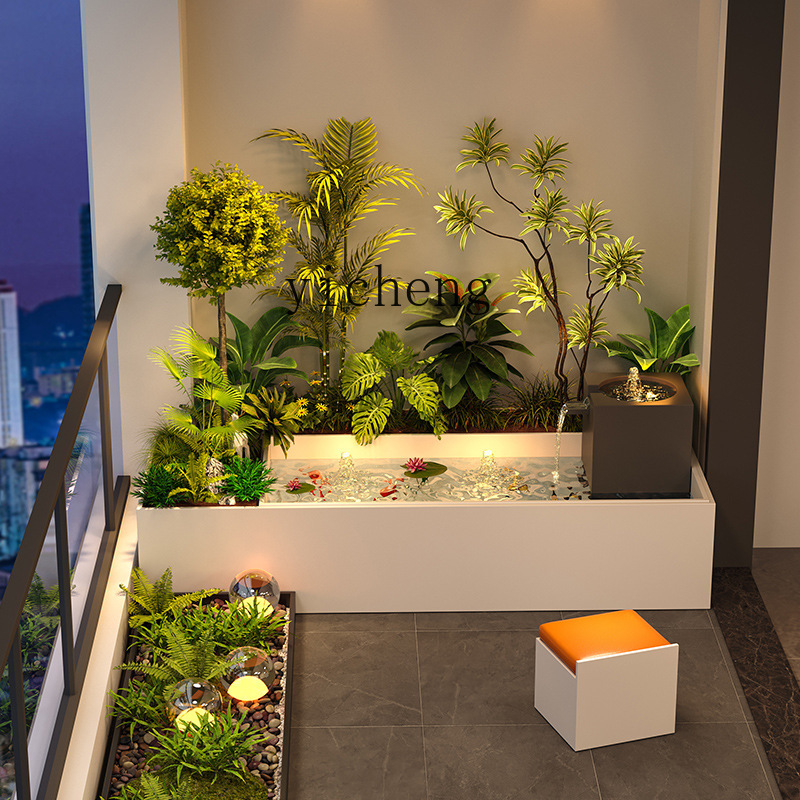 Jardinera para Balcón con Banc - Bonsai Garden Fountain reseña y precio