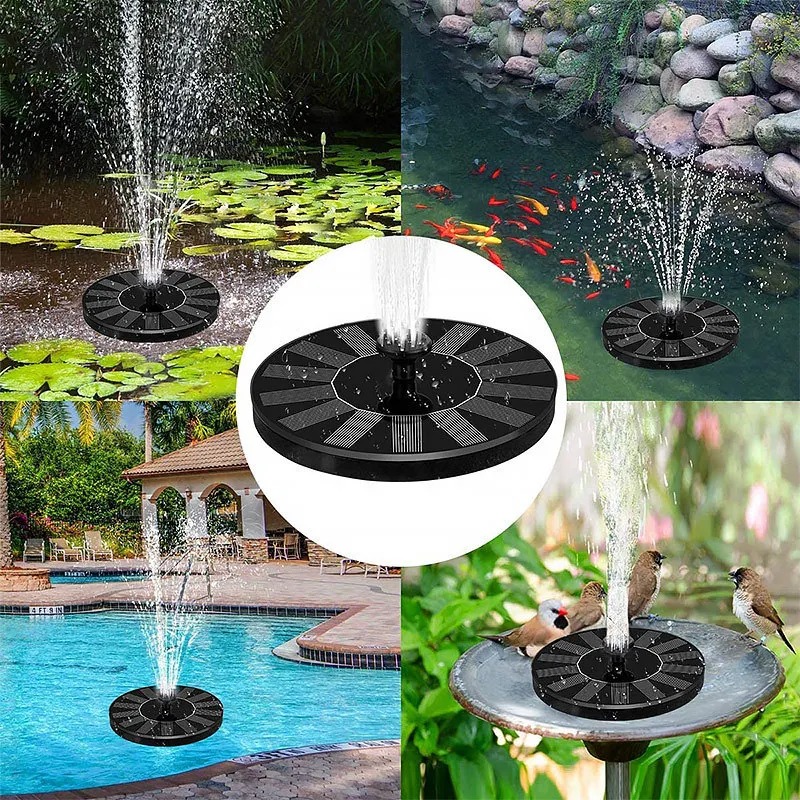Bomba de Agua Solar, 13 cm |   - Bonsai Garden Fountain reseña y precio