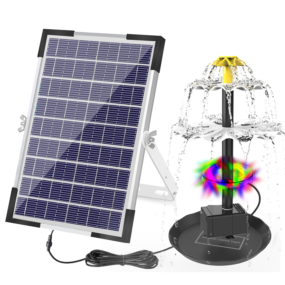 Bomba de Fuente Solar para bañ - Bonsai Garden Fountain reseña y precio