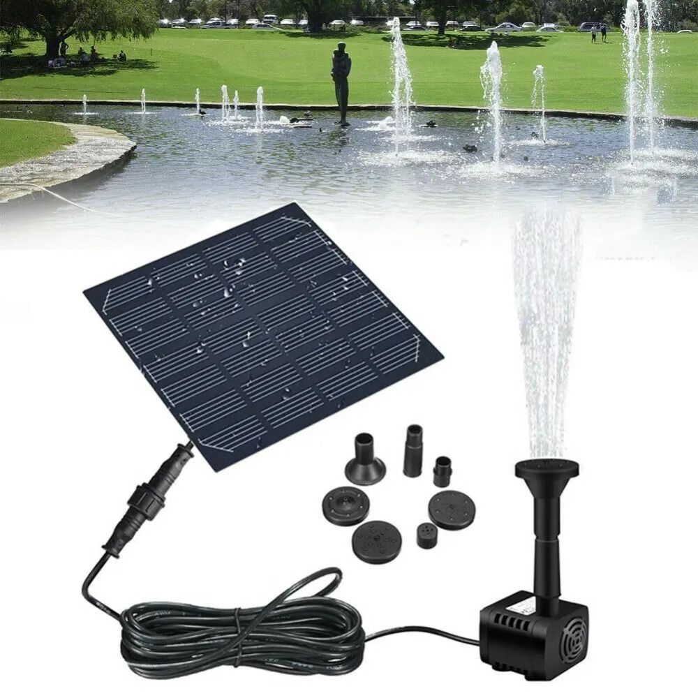Mini bomba de Fuente Solar de  - Bonsai Garden Fountain reseña y precio