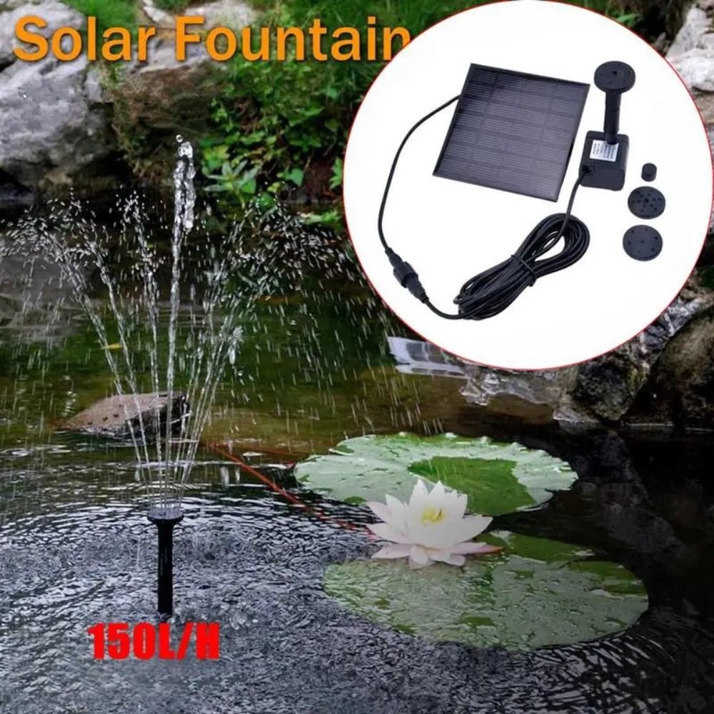 Mini bomba de Fuente Solar de  - Bonsai Garden Fountain reseña y precio