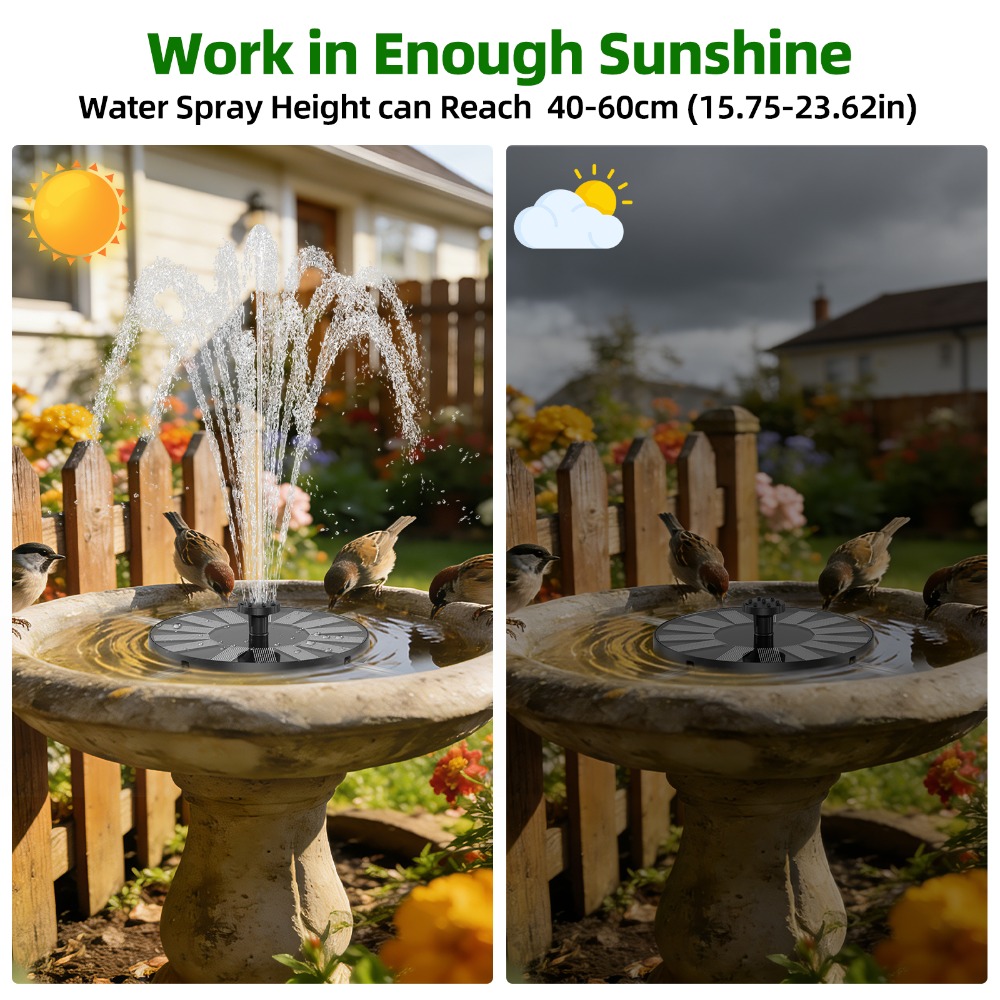 Nueva Fuente Solar de 1.4W Est - Bonsai Garden Fountain reseña y precio