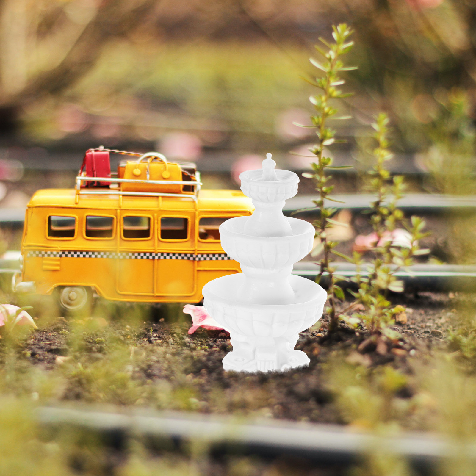 Mini Fuente de Plástico Decora - Bonsai Garden Fountain reseña y precio
