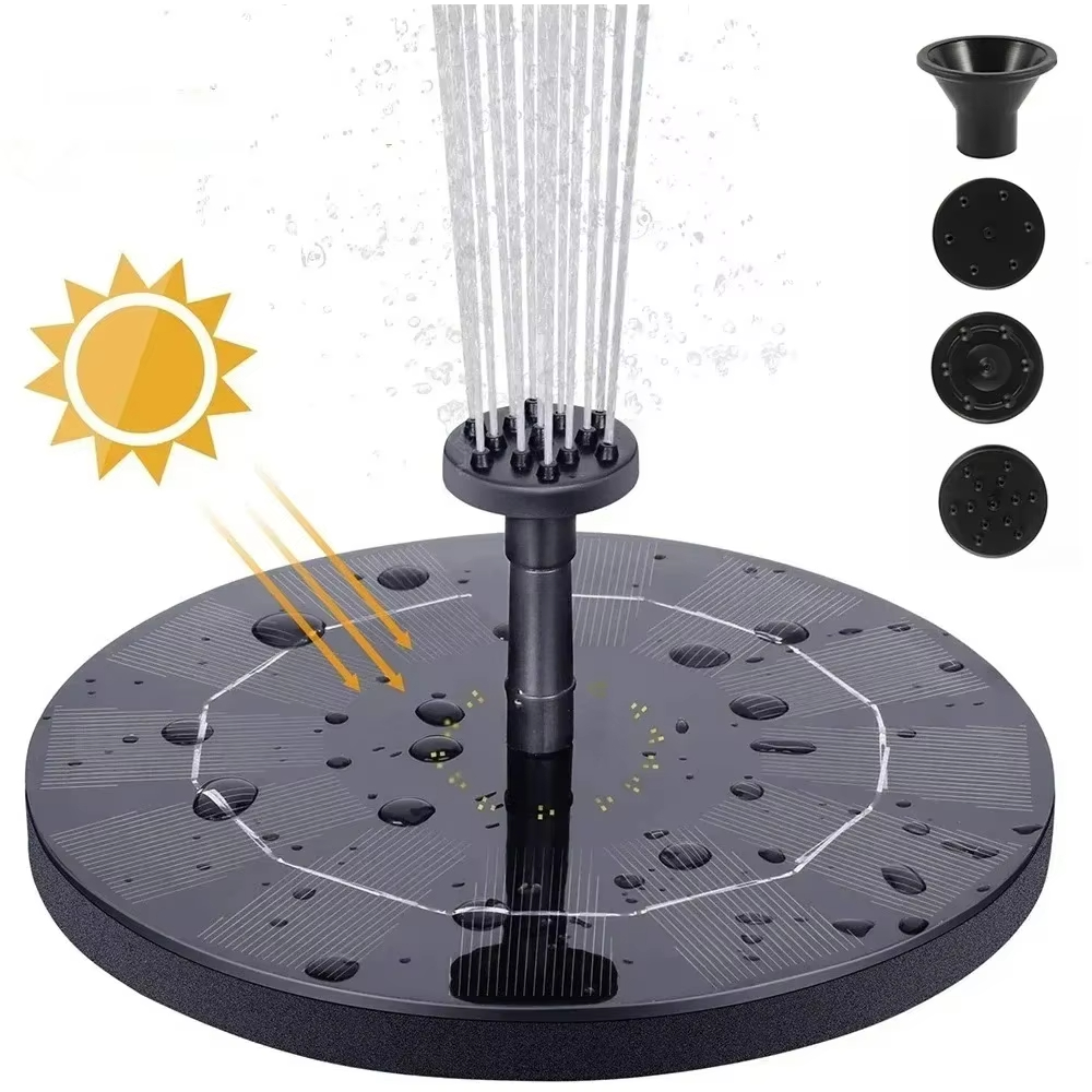 Fuente Solar Flotante con Pane - Bonsai Garden Fountain reseña y precio